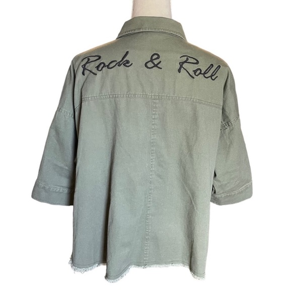 Rock and Republic, Rock & Roll army jacket - Picture 1 of 11